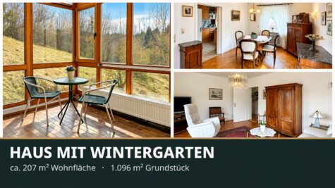 Saming/Randlage Passau–Schönes Haus mit Wintergarten, Balkon und Garagenplatz, 4785 Saming, Einfamilienhaus